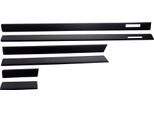 6 Pezzi Di Strisce Di Rifinitura Modanature Porta Modanature Laterali Set Per Bmw Serie 3 E36 Sedan
