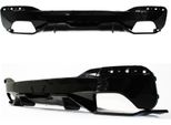 Diffusore Posteriore Diffusore Paraurti Posteriore Sport Look Per Bmw Serie 5 G30 / G31 Da
