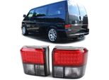 Fari Posteriori Combinati A Led Rosso/Nero Per Vw T4 Iv Dal 1990 Al 2003