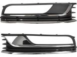 Coperchio Griglia Paraurti Con Inserto Cromato Sinistra + Destra Per Vw Passat B7