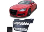 Griglia Radiatore Griglia Sportiva Griglia A Nido D'ape Nero Opaco Per Audi Tt 8J Pre-Facelift