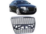 Griglia Radiatore Griglia Sportiva Nera Per Audi A6 C6 4F Dal 2004-2008