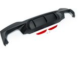 Diffusore Posteriore Diffusore Paraurti Posteriore Sport Look Per Bmw Serie 5 G30 G31 Dal 2017-