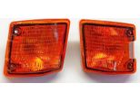 Indicatore Anteriore Arancione Sinistra + Destra Con Presa Per Vw T3 Bus Da