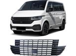 Griglia Radiatore Griglia Sportiva Griglia Black Matt Senza Emblema Per Vw T6.1 Dal 2019-