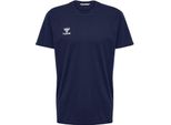 Hummel T-Shirt Girocollo Logo Ricamato Regular Fit Taglia: Xxl