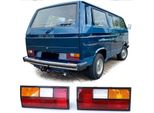 Fanali Posteriori Sinistri + Destri Per Vw T3 Bus Transporter
