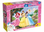 Maxi Puzzle Bifacciale 35 Pezzi Principesse 66704 Lisciani