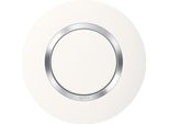 Placca Singola Decorativa Dooxie, Legrand, Cromo Bianco