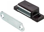 Set Di 4 Chiusure Magnetiche In Plastica Hettich, L.14,5 X P.45,3 Mm