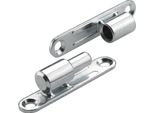 Set Di 2 Cerniere In Acciaio Per Mobili Hettich, L.97 X L.70 Mm X Diam.13 Mm