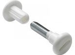 Set Di 10 Viti Di Montaggio Hettich In Plastica Grezza, L.40 Mm