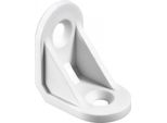 Set 4 Supporti Per Sedia Hettich In Plastica Grezza, L.24 Mm