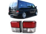 Fari Posteriori Combinati A Led In Rosso Chiaro Per Vw T4 Iv Dal 1990 Al 2003