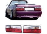 Fari Posteriori In Rosso Chiaro Per Bmw Serie 3 E30 Facelift
