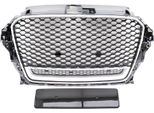Griglia Radiatore Griglia Sportiva Griglia A Nido D'ape Nero Lucido Per Audi A3 8V Da