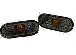 2X Indicatori Laterali Premium In Nero/Fumo Per Vw Passat 3B 3BG B5