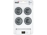 Set Di 4 Pomelli Per Mobili Rotondi Antichi In Zama H.26 X L.35 X P.35 Mm