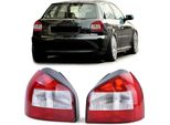 Fanali Posteriori Rosso Bianco Facelift Ottica Per Audi A3 8L 96-00