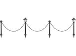 Lampada Strend Pro Garden, Catena, Recinzione Da Giardino, 2X Lampada Solare, 1X Led, 16,5X16,5X71,5 Cm