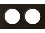 Piatto Doppio Dooxie, Legrand, Nero Velluto