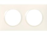 Piatto Doppio Dooxie, Legrand, Bianco