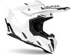 Casco Da Motocross Airoh Twist 3 Bianco Lucido Taglia Xl