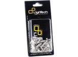 Kit Viti Carena Lightech Colore Argento Per Aprilia Rs660