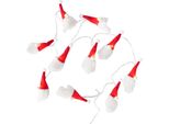 Boltze Home Catena Luminosa Babbo Natale 10 Led 165 Cm