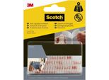 Scotch 7100151768 Scotch Klettstreifen Extreme Fastener Weiß, 4 St.