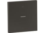 Bilanciere Legrand Seano Per Dimmer A Pulsante In Versione A 3 Fili Con Finestra Di Illuminazione Per Led Di Stato, Antracite, 765449