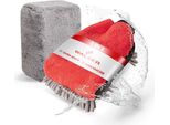 Guanto Per Autolavaggio Walser, Set Di 2 Spugne E Guanti Per Auto Per Una Cura Ottimale Degli Esterni Dell'auto, Spugna Premium Per Un Lavaggio Efficiente Dell'auto, Guanto In Microfibra, Spugna In Microfibra Per Auto
