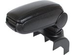 Bracciolo Centrale In Pelle Clappable Nero Per Vw Golf V 5 2003-2008 / Jetta