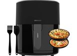 Friggitrice Ad Aria Calda Senza Olio 5,5L Cecofry Fantastik 5500 Pack. 1500 W, Tecnologia Perfectcook, 9 Modalità Di Cottura, Touch Screen, Temperatura Regolabile 80-200ºC,
