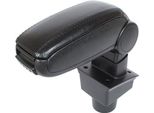 Bracciolo Centrale In Pelle Clappable Nero Per Vw Passat 3C B6 Dal 2005-2010