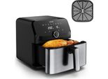 Tefal Easy Fry Mega EY855D10 Fryer Single 7.5 L Stand-Alone 2020 W Hot Air Fryer Black, Stainless Steel