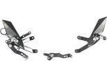 Pedane Regolabili Con Poggia Piedi Fissi Lightech Per Bmw S1000R