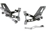 Pedane Regolabili Con Poggiapiede Snodato Lightech Per Bmw M1000Rr E S1000Rr