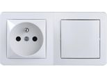Set Di Interruttori E Prese Da Superficie AlréA, Schneider Electric, Bianco