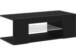 Mobile Tv Vidaxl Look Rovere Nero 90 X 39 X 30 Cm Materiale A Base Di Legno