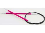 Ago Da Maglia Circolare Zing 5,00 Mm 25 Cm Rubino