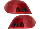 Fanali Posteriori Rossi Sinistri + Destri Per Peugeot 307 2000-2005