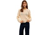 Vero Moda Newverena Maglione Beige M Donna Beige M