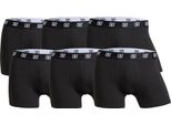 Boxer CR7 Da Uomo, Confezione Da 6 - Pantaloncini, Cotone Organico Elasticizzato Nero 2XL
