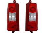 Fanali Posteriori Combinati Rosso Bianco Sinistro + Destro Per Citroen Berlingo M Mf /