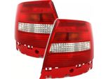 Fanali Posteriori Rosso / Bianco Facelift Ottica Sinistra + Destra Per Audi A4