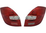 Fanali Posteriori Rossi Sinistri + Destri Per Skoda Fabia Ii 5J Dal 2006-2014