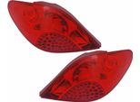 Fanali Posteriori Sinistri + Destri Per Peugeot 207 2006-2009