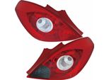 Fanali Posteriori Sinistri + Destri Per Opel Corsa D 2006-3 Porte