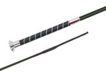 Fleck Economy Silktouch Crystal Dressage Crop Bianco, Nero 110 Cm Bianco, Nero 110 Cm
